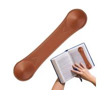 Book Page Holder - Leather Bookmark, Magnetic PU Book Marker, Portable, Washable Opener, Sideweight Clip Accessories, Elegant Reading Companion, Durable Gift for Women, He