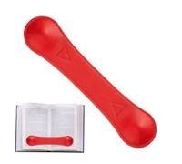 Book Page Holder - Leather Bookmark, Magnetic PU Book Marker, Portable, Washable Opener, Sideweight Clip Accessories, Elegant Reading Companion, Durable Gift for Women, He