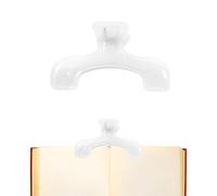 Book Page Holder,Multi-Functional Transparent Page Holder,Portable Plastic Book Clip,Books Accessories for Office Desk,School Supplies and Reading,Fixing Manuscripts,Books,Notes,Don't Block Text