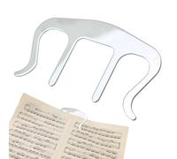 Book Page Holder - Music Bookmark Music Bookshelf Clip,Book Clips to Hold Open, Stands Pianos Reading, Classroom School, Sheet Stand