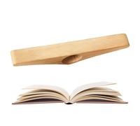 Book Page Holder - Wood Literary Reading Assistant - Thumb Ring Page Holder | for Bookworm Readers Teachers Women Men Kids Adults
