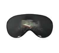 Book Poster Eye Mask for Women & Men, Breathable & Adjustable Eye Cover, Ultra Soft Sleep Mask, Lightweight Travel Blindfold for Airplane, Nap, Night Sleeping