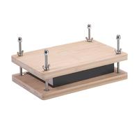 Book Press Bookbinding, Wooden Paper Press - Wooden Book Binding Kits, Handmade Book Binding Maker - Tool for Students, Teachers or Craft Enthusiasts