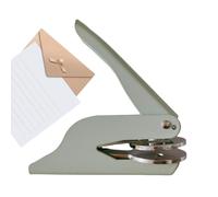Book Press Embosser, Library Embossing Stamp, Elegant Wedding Invitation Embossed Machine for Envelopes Paper Crafts Women Teacher