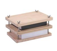Book Press Wood, Bookbinding Press, Wooden Book Binding Set, Handmade Bookbinding Maker, Tool for Students, Teachers or Craft Enthusiasts
