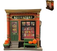 Book Projector Nightlight - Bookstore Scene Plug-in Fragrance Diffuser with Warm LED Glow, Unique for Book Lovers & Reading Room Decor