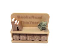 Book Read This Year Counter, Bookshelf Shaped Reading Challenge Counter, Book Lover Gift