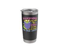 Book Reading Bookworms Will Rule The World Stainless Steel Insulated Tumbler