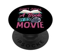Book Reading Don't Judge A Book By Its Movie PopSockets Adhesive PopGrip