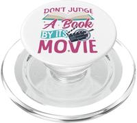Book Reading Don't Judge A Book By Its Movie PopSockets PopGrip for MagSafe