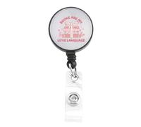 Book Reading Gifts Books Badge Holder Retractable Clip Bookish Gifts for Book Lovers BookwormGift for Reader Badge Reel (2581 book badge)