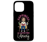 Book Reading Happiness Is A Little Free Library Case for iPhone 13 Pro Max