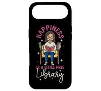 Book Reading Happiness Is A Little Free Library Case for iPhone Air