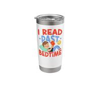 Book Reading I Read Past My Bedtime Stainless Steel Insulated Tumbler
