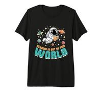 Book Reading is Out of This World National Library Week Premium T-Shirt