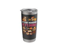 Book Reading It's Not Hoarding If It's Books Stainless Steel Insulated Tumbler