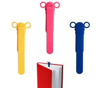 Book Reading Points - Silicone Book Page Marker Title, Elephant Shape Page | Flexible Bookmark for Kids Study Desk, Library Reading Corner, Decorations for Kids