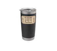 Book Reading Reading is A Discount Ticket to Everywhere Stainless Steel Insulated Tumbler
