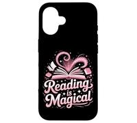Book Reading Reading Is Magical Case for iPhone 16