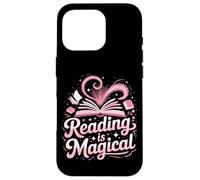 Book Reading Reading Is Magical Case for iPhone 16 Pro