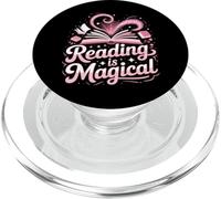 Book Reading Reading Is Magical PopSockets PopGrip for MagSafe