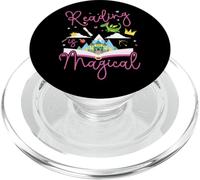 Book Reading Reading Is Magical PopSockets PopGrip for MagSafe