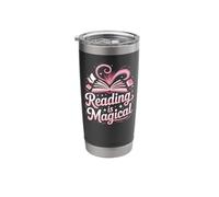 Book Reading Reading is Magical Stainless Steel Insulated Tumbler