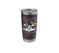 Book Reading Reading is Magical Stainless Steel Insulated Tumbler