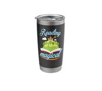 Book Reading Reading is Magical Stainless Steel Insulated Tumbler