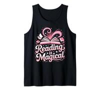 Book Reading Reading is Magical Tank Top