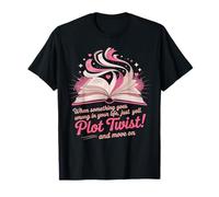 Book Reading When Something Goes Wrong in Your Life Just T-Shirt