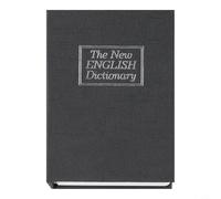 Book-Replica Security Box with Combination Lock for Unnoticed Protection of Personal Items at Home or Work (Black)