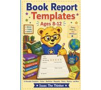 Book Report Templates for Kids Ages 8-12: 14 Reusable Templates for Fiction, Nonfiction, Biography, Poetry, Mystery, Character Analysis and More | Ages 8-12 (Grammar & Language Workbook Series)