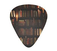 Book Room Library 12-Piece Guitar Plectrum, 3 Different Thicknesses, Classic Triangle, For Acoustic Guitar, Electric Guitar, Bass Guitar