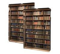 Book Room Library Printed Tablet Case for Ipad Air3 10.5"/Ipad Pro 10.5", Pu Leather Non-Slip Tablet Cases Shockproof Stand Cover with Auto Sleep/Wake Cover