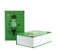 Book Safe Box - Portable Safety Simulation Book - Secret Hidden Secret Box, Money Hide Box for Jewelry, Money and Count Safe Combination of the Consis Book