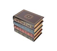 Book Safe, European Style Decorative Fake Book, Hollowed Out Decorative Faux Books, Compartment Box for Storage - Hide Jewelry, Money, Valuables, and More, Home Decor(#2)