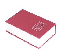 Book Safe with Combination Lock, Alvinlite Dictionary Hidden Safe Secret Safe Portable Diversion Money Box, Vintage Cash Box for Storing Money, Jewelry, Cash and Key