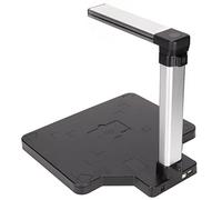 Book Scanner, Large Format Scanner 3264x2448 A3/A4 Size OCR Foldable Document Scanner Document Camera Portable Document Camera