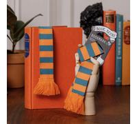 Book Scarf Bookmark - Teal & Orange