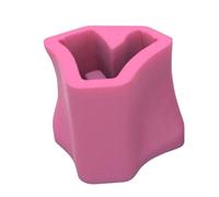 Book Sculpture Molds Silicone Flower Vase Book Shape Flowerpot Planter Mold Silicone Texture for Hand-Making Wedding Decors Vase Mold