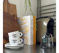 Book Shape Decorative Cable Management Box - Expandable Cable Organizer Box with Magnetic Closure for Home & Office (Small Yellow, Standard)