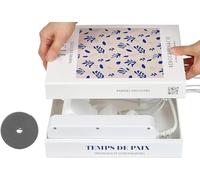 Book Shaped Charger Cable Cord Organizer with a Bundle of Cable Ties, Fake Book Decor Hidden Storage, Book Cord Hider Box, Fake Book Storage Cord Hider Management, to Conceal Power Strips (A)