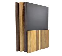Book Shaped Cutting Boards Set of 3 Stand, Book Cutting Boards, Multi-Purpose Kitchen Countertop Display and Food Prep Accessories for Meat Vegetables