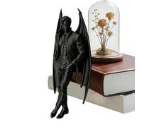 Book Shelf Decor Gothic Bat Boy Design 3D Printed Centerpiece Decoration