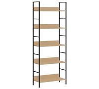 Book Shelf Standing Shelf Rack Book Cabinet Bookcase Engineered Wood vidaXL