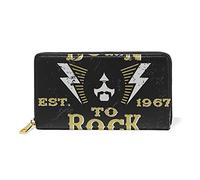 Book Sign Born Years Story Wallet Real Leather Purse Credit Card Holder for Women Phone Girl