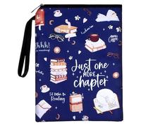 Book Sleeve, Compact 29x21 cm Book Storage Solution, Protective Book Cover with Secure Zipper Closure, Durable Book Pouch for Reading Enthusiasts and Travel Use