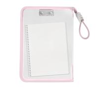 Book Sleeve Pouch - Clear Pouch Book Bags for Classroom | School Supplies Protector Cover for Document File Notebook Planner Student Teacher Kids Adults Travel Organization