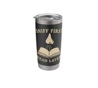 Book Sniffer Reader Scent Pride Old Pages Aroma Book Lover Stainless Steel Insulated Tumbler